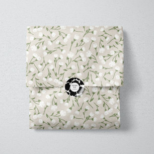 Klein Weide Ditsy Bloemmotief - Haverlinen Tissuepapier