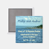 Klein zee kruis, schuifmechanisme magneet (Voorkant / Achterkant)