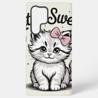 Klein zoet Kat Samsung Galaxy Hoesje