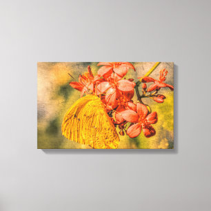 Klein-zwavelblaasdoek Canvas Afdruk