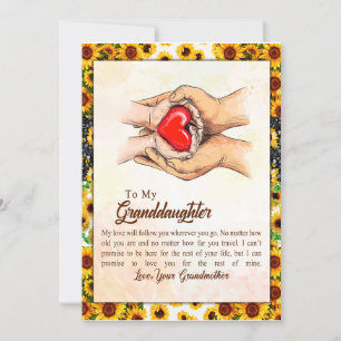 Kleindochter Cadeau Liefde Oma Familie Groep Kaart
