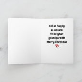 **KLEINDOCHTER** DANCING SANTA JUST FOR YOU KAART (Binnen)