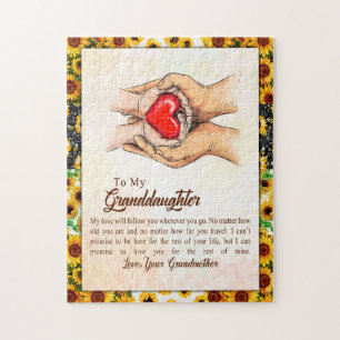 Kleindochter Gift Love Grandmoeder Family Group Legpuzzel
