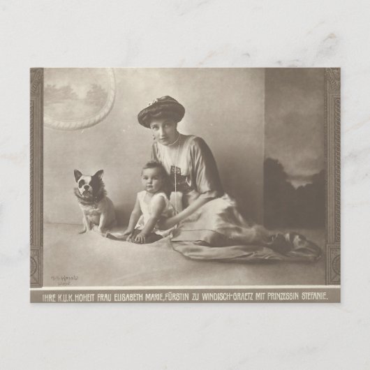 KLEINDOCHTER keizerin Elisabeth - Sissi #020h Briefkaart (Voorkant)