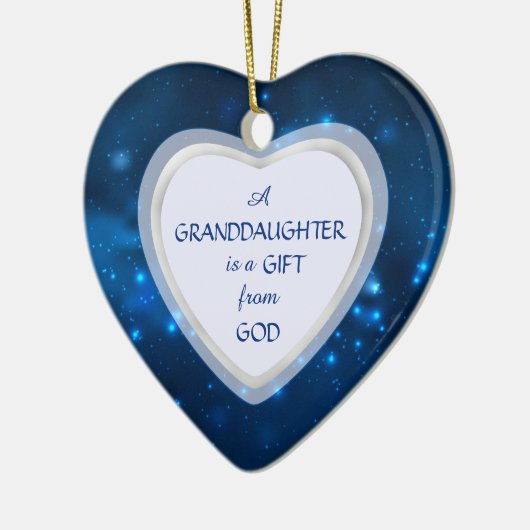 Kleindochter Night Lights Kerstmis Keramisch Ornament (Links)