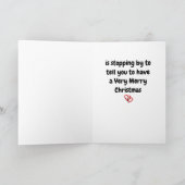 **KLEINDOCHTER** PRETTIG KERSTFEEST VAN DE GNOME KAART (Binnen)