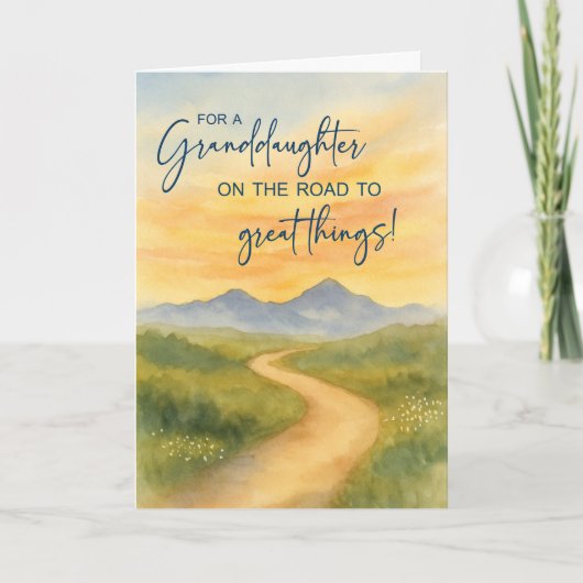 Kleindochter van harte weg naar College Mountain Kaart (Voorkant)