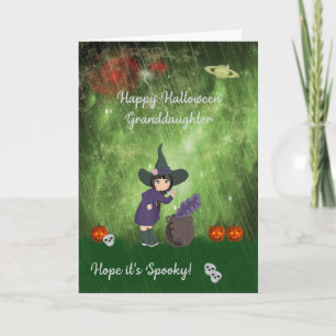 Kleindochter van Little Witch & Brew Wenskaart Kaart