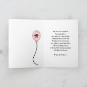 Kleindochter Verjaardag Kaart - Cupcake Princess (Binnen)