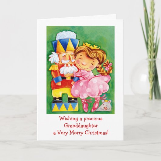 Kleindochter - Wenskaart Feestdagen Kaart (Voorkant)