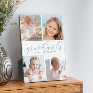 Kleindochters maken het leven grandioos Collage Fotoplaat