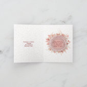 Kleine, 10,2 cm x 14,2 cm gevouwen aankondigingska aankondiging (Binnen)