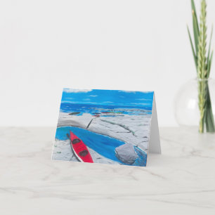 Kleine, 4-inch x 5,6-inch geheugenkaart Hartelijk  Bedankkaart