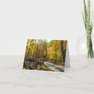Kleine, 4-inch x 5,6-inch gevouwen notitiekaart
