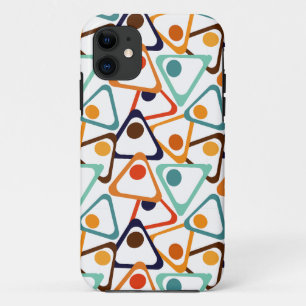 Kleine 70s Driehoeken iPhone 11 Hoesje