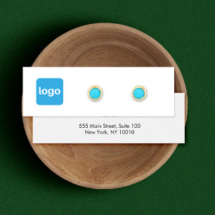 Kleine, aangepaste, Logo toevoegen met een weergav Mini Visitekaartjes