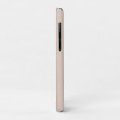 kleine Aangepaste naam Delicate Seashell Medallion Case-Mate iPhone Case (Achterkant/links)