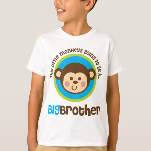Kleine aap die een grote broer wordt t-shirt