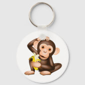 Kleine aap sleutelhanger (Voorkant)