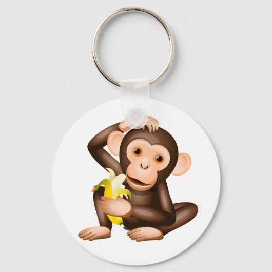 Kleine aap sleutelhanger (Voorkant)