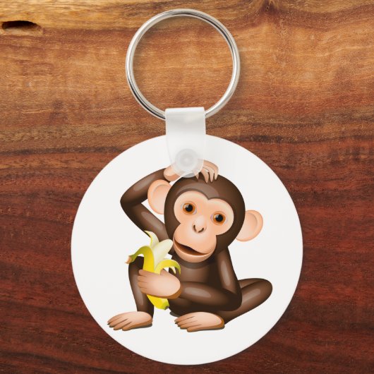 Kleine aap sleutelhanger (Voorkant)