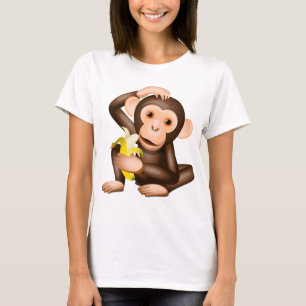 Kleine aap t-shirt