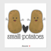 Kleine aardappelen sticker (Vel)