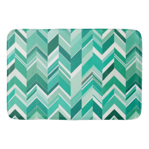 Kleine Abstracte Chevron Badmat