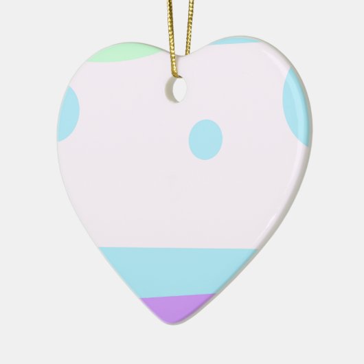 Kleine Abstracte monster of Abstract landschap Keramisch Ornament (Links)