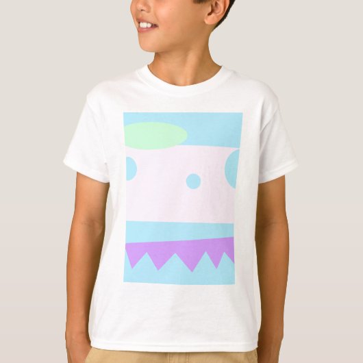 Kleine Abstracte Monster - T-shirt (Voorkant)
