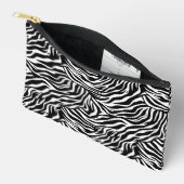 Kleine Accessoirezak Zebra Print Etui (Open)