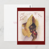  kleine Afrikaanse Valentijn Briefkaart (Voorkant / Achterkant)