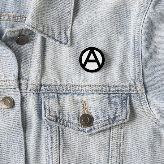 Kleine Anarchy-knop Ronde Button 3,2 Cm (In situ)