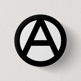 Kleine Anarchy-knop Ronde Button 3,2 Cm