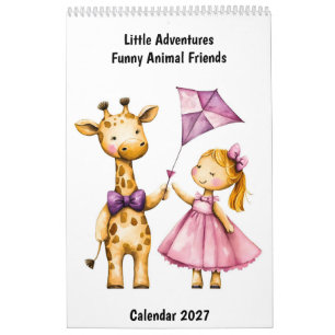 Kleine Avonturen – Grappige Dieren Vrienden Kalend Kalender
