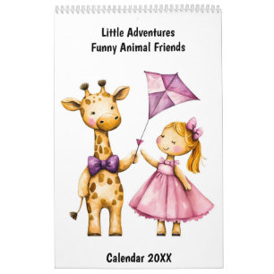 Kleine Avonturen – Grappige Dieren Vrienden Kalend Kalender