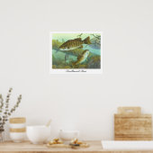 Kleine Baars Schilderij Poster (Keuken)