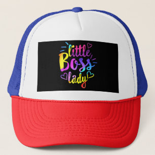 Kleine baas dame meisjes kinderen dochter baby min trucker pet