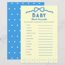Kleine Baby Boter Boog Baby Shower Woord Door Elka