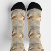 Kleine baby engel met lelies sokken (Top)