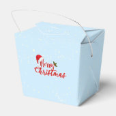 Kleine Baby kerst Bedankdoosjes (Achterkant)