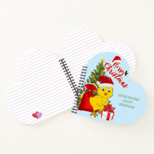 Kleine Baby kerst Notitieboek