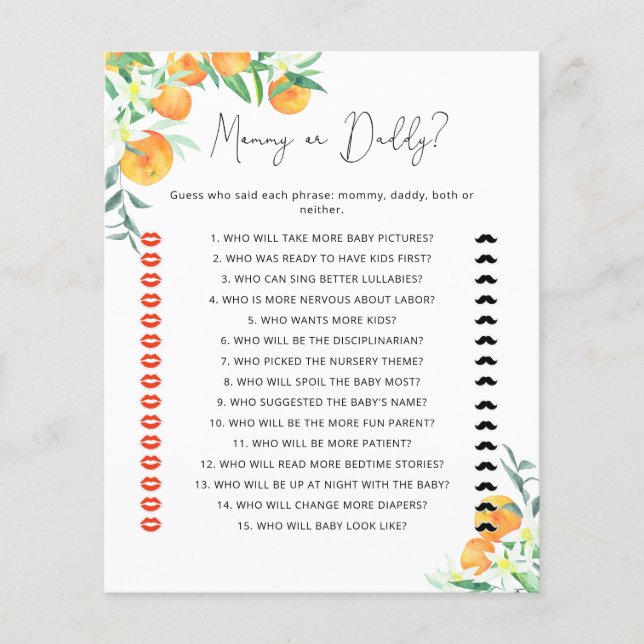 Kleine baby shower- en poppenspel (Voorkant)