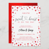 Kleine Baby shower Kaart (Voorkant / Achterkant)