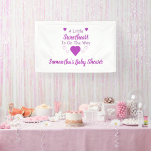Kleine Baby shower Spandoek