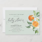 kleine baby shower uitnodiging (Voorkant)