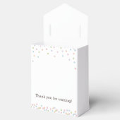 Kleine Baby Sprinkle Confetti Douche Favor Bag Bedankdoosjes (Geopend)