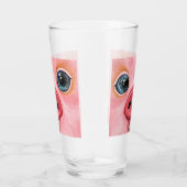 Kleine Baby Varken Glas Glimlach - Grappig (Rechts)