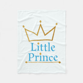 Kleine babyjongetje van Prins, deken