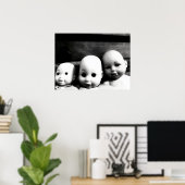 Kleine baby's. poster (Thuiskantoor)